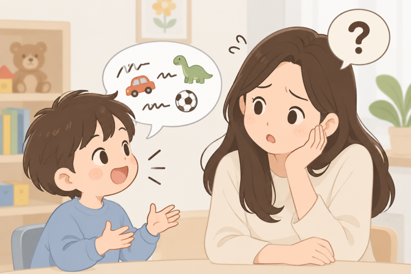 아이의 발음이 부정확할까 고민하는 부모님